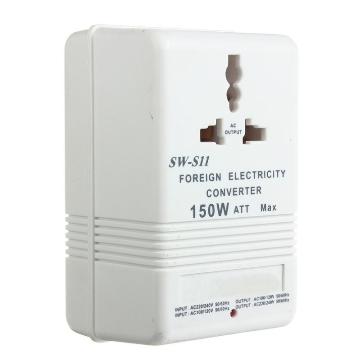 Step Down Travel Voltage Converter 150W eclats antivols - 7
