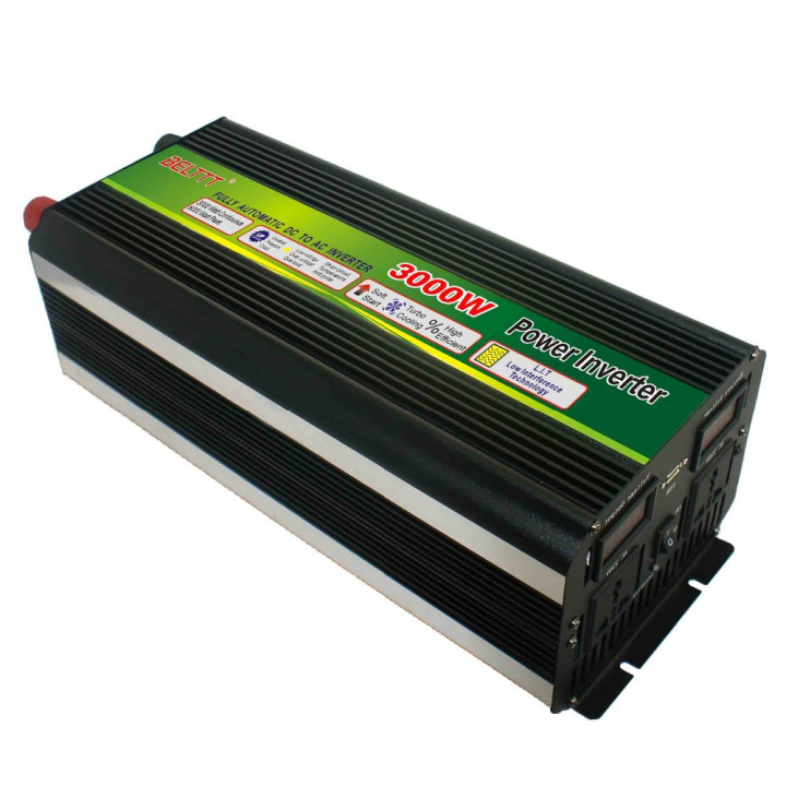 Convertisseur 3000w systeme solaire 12v 220V avec Led eclats antivols - 7