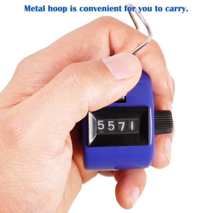 6 Handheld Tally Counter 4 Digit Display for Lap/Sport/Coach/School/Event eclats antivols - 2