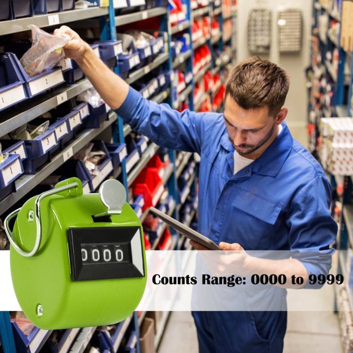 6 Handheld Tally Counter 4 Digit Display for Lap/Sport/Coach/School/Event eclats antivols - 4
