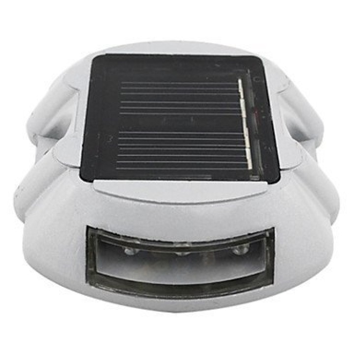 Segnaletica a luce solare con perno blu per strada a 6 segnalazioni di sicurezza stradale a led eclats antivols - 6