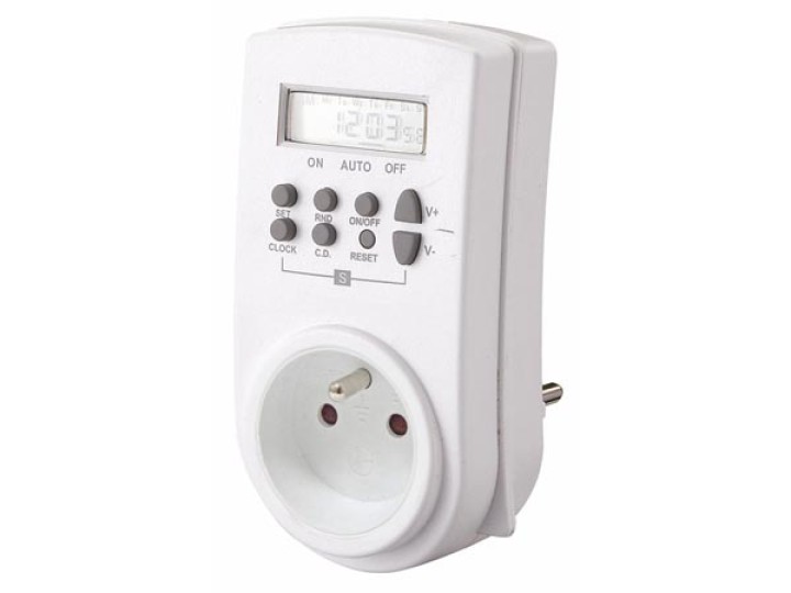 Digital timer weekly programmable velleman - 1