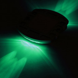 Palo verde del perno prisionero que baliza la iluminación solar 6 LED la señalización del tráfico de la seguridad vial eclats an