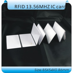 RFID-Karte 13.56Mhz ISO14443A MF S50 Re-beschreibbare Proximity Smart Card NFC-Karte 0.8mm Dünn für Access Control System jr int