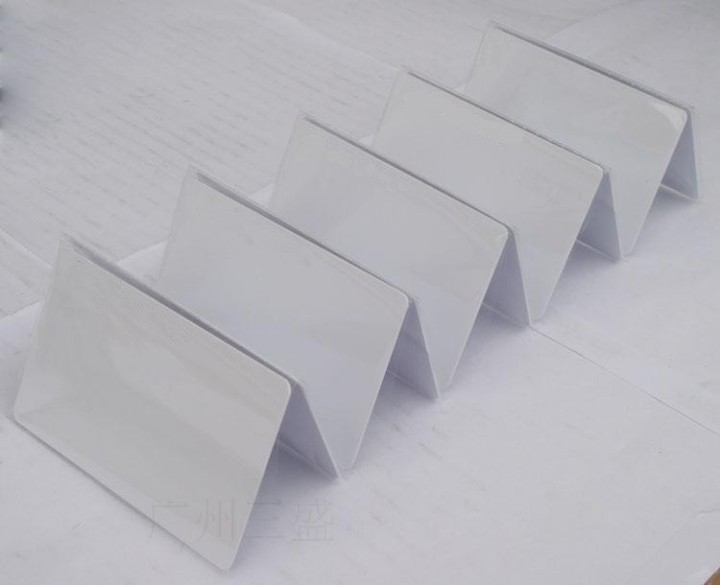 10 x Scheda RFID 13.56Mhz ISO14443A MF S50 Scheda Smart di prossimità di nuova scrittura Scheda NFC 0,8 mm sottile per il sistem
