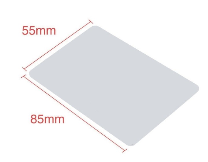 RFID-Karte 13.56Mhz ISO14443A MF S50 CLONE Re-beschreibbare Proximity Smart Card NFC-Karte 0.8mm Dünn für Access Control System 