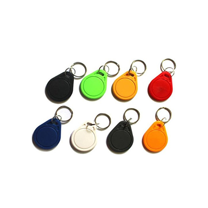 ISO14443A RFID 13.56MHz S50 Smart IC Key Fobs / IC Tag / NFC Tag#3H 1K Memory Re-writable Waterproof eclats antivols - 1
