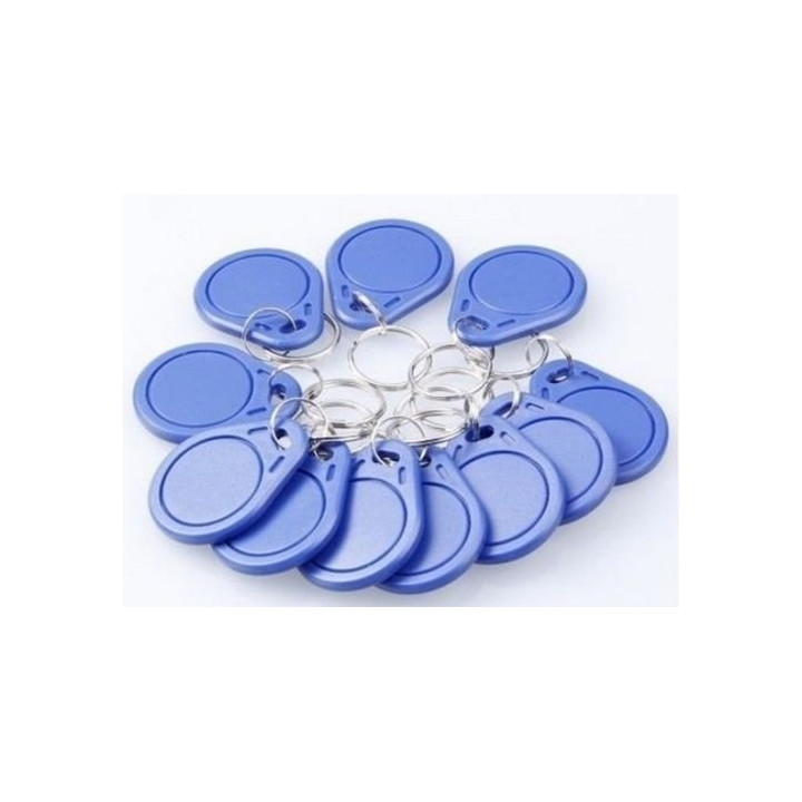 ISO14443A RFID 13.56MHz S50 Smart IC Key Fobs / IC Tag / NFC Tag#3H 1K Memory Re-writable Waterproof eclats antivols - 2