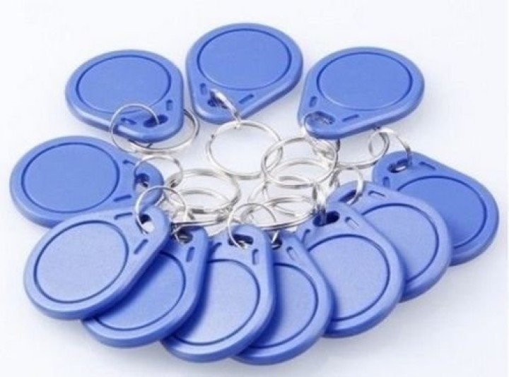 ISO14443A RFID 13.56MHz S50 Smart IC Key Fobs / IC Tag / NFC Tag#3H 1K Memory Re-writable Waterproof eclats antivols - 2