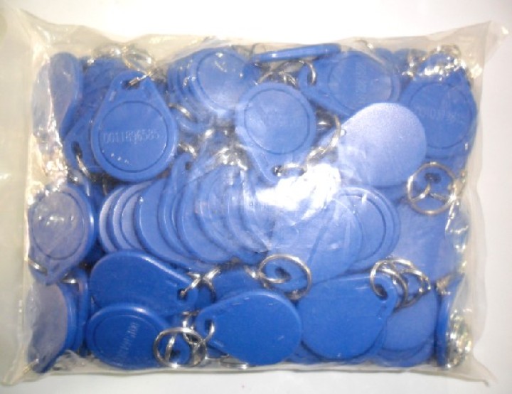 50 x ISO14443A RFID 13.56MHz S50 Smart IC Key Fobs / IC Tag / NFC Tag 3H 1K Memory Re-writable Waterproof eclats antivols - 1