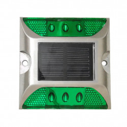 Green Solar led road stud light street garden light eclats antivols - 6