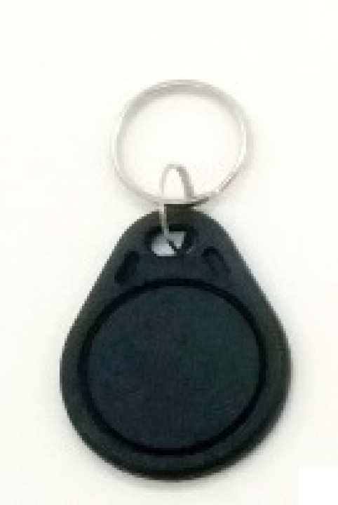 1 Tag noir 13.56mhz rfid ic iso14443A s50 clef porte cle etanche Anti-corrosion mifare nfc 1K eclats antivols - 1