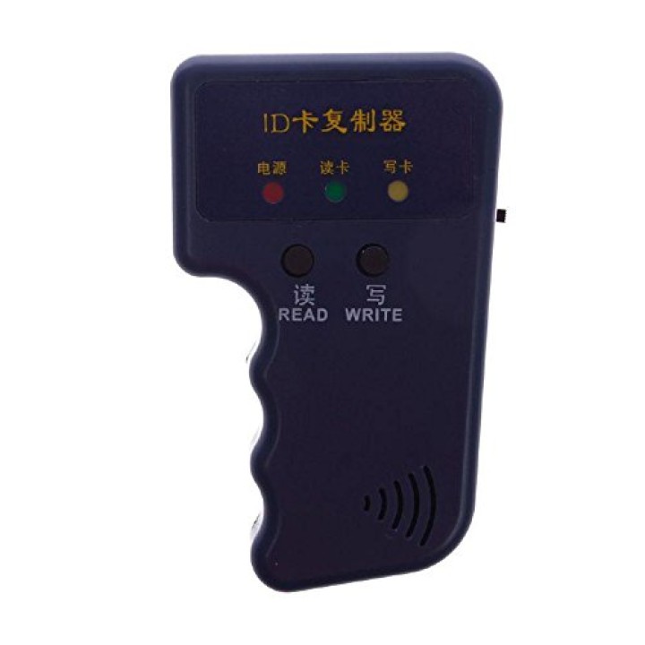Copier duplicator em4100 em4305 T5577 programmer proximity card RFID tag 125 KHz + 6 badges jr international - 2