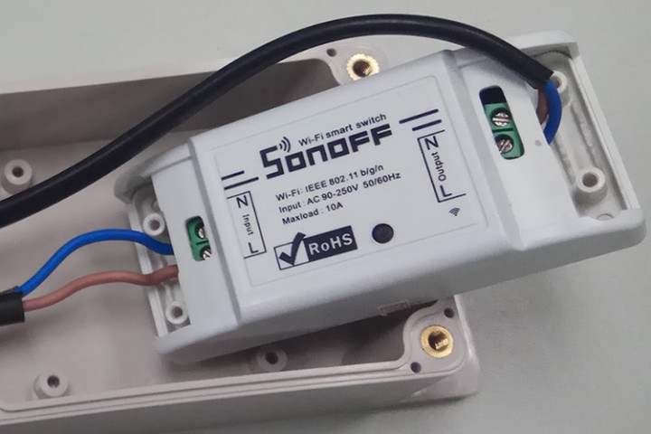 Boitier etanche pour interrupteur wifi intelligent Sonoff basic TH10 TH16 Sonoff Dual eclats antivols - 1