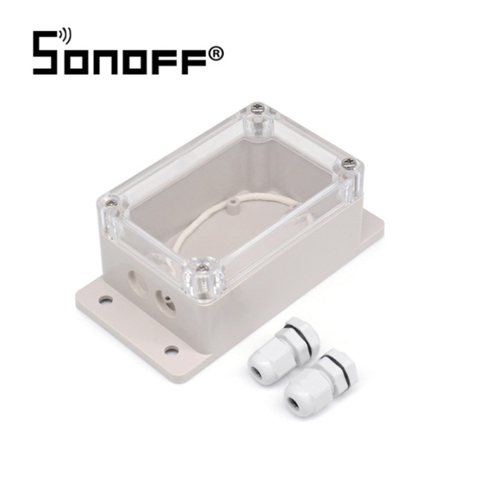 Boitier etanche pour interrupteur wifi intelligent Sonoff basic TH10 TH16 Sonoff Dual eclats antivols - 2