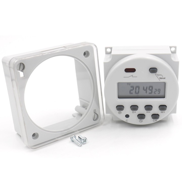 CN101 DC 12V Digital LCD potencia programable temporizador relé interruptor eclats antivols - 6