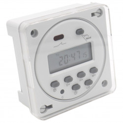 CN101 DC 12V Digital LCD Power Programmable Timer Time Relay Switch eclats antivols - 1