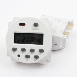 timer CN101A DC24V Digital LCD Power Timer Programmable Time Switch Relay 16A timers CN101 eclats antivols - 4