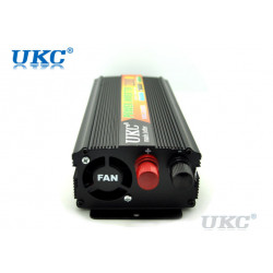 Modified sine wave power inverter 2000w 12vdc in 230vac out french plug 'auto restart' velleman - 2