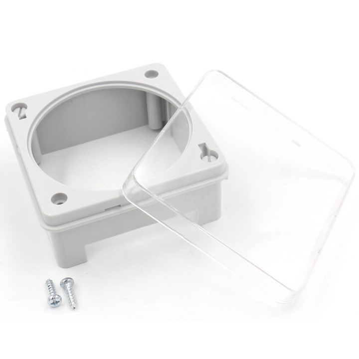 Estuche impermeable de 70 mm x 70 mm para CN101 Interruptor programable semanal para LCD Digital Power eclats antivols - 9