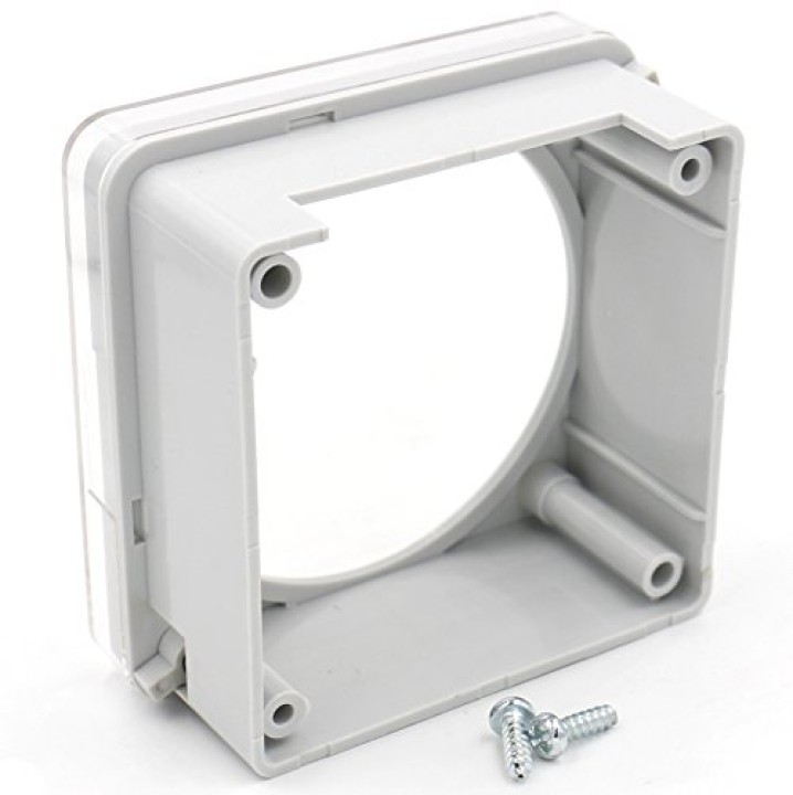 70mm x 70mm wasserdichtes Gehäuse für CN101 Wöchentlicher programmierbarer Schalter für LCD Digital Power eclats antivols - 1