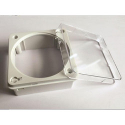 Transparent protective cover Plastic waterproof cover for Cn101A eclats antivols - 4