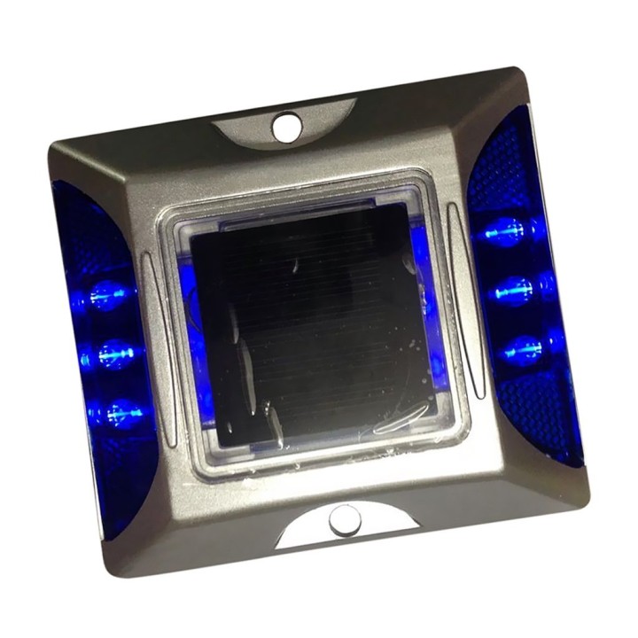 Quadratischer Aluminium-LED-Katzen-Rye-Reflektor-Solarstraßen-Bolzen mit Anker eclats antivols - 1