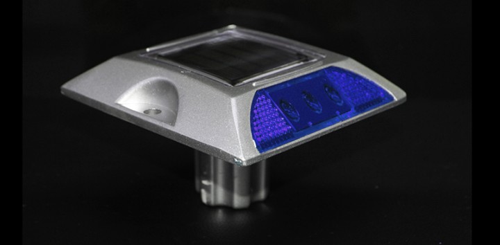 Quadratischer Aluminium-LED-Katzen-Rye-Reflektor-Solarstraßen-Bolzen mit Anker eclats antivols - 8