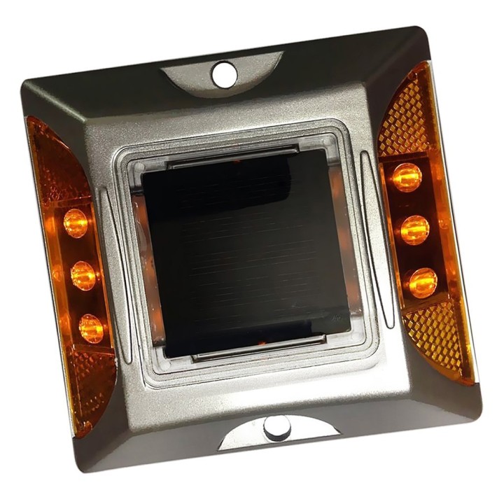 Quadratischer Aluminium-LED-Katzen-Rye-Reflektor-Solarstraßen-Bolzen mit Anker eclats antivols - 2