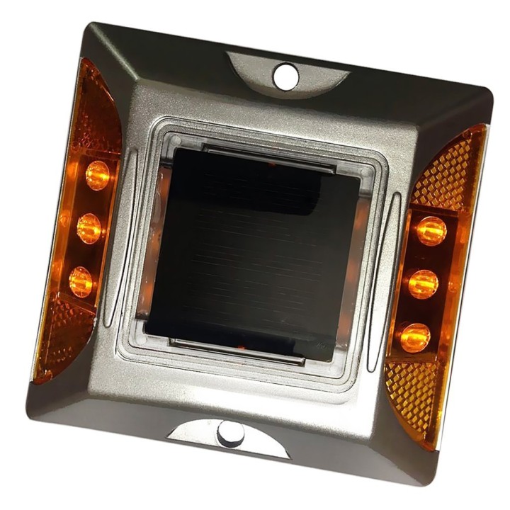 Quadratischer Aluminium-LED-Katzen-Rye-Reflektor-Solarstraßen-Bolzen mit Anker eclats antivols - 3