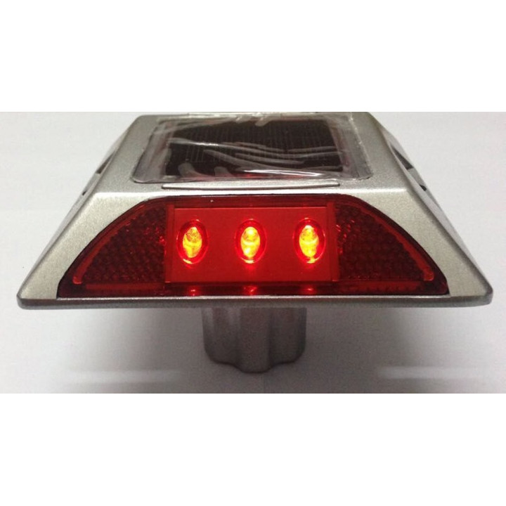 Quadratischer Aluminium-LED-Katzen-Rye-Reflektor-Solarstraßen-Bolzen mit Anker eclats antivols - 9