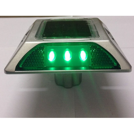 Quadratischer Aluminium-LED-Katzen-Rye-Reflektor-Solarstraßen-Bolzen mit Anker eclats antivols - 10