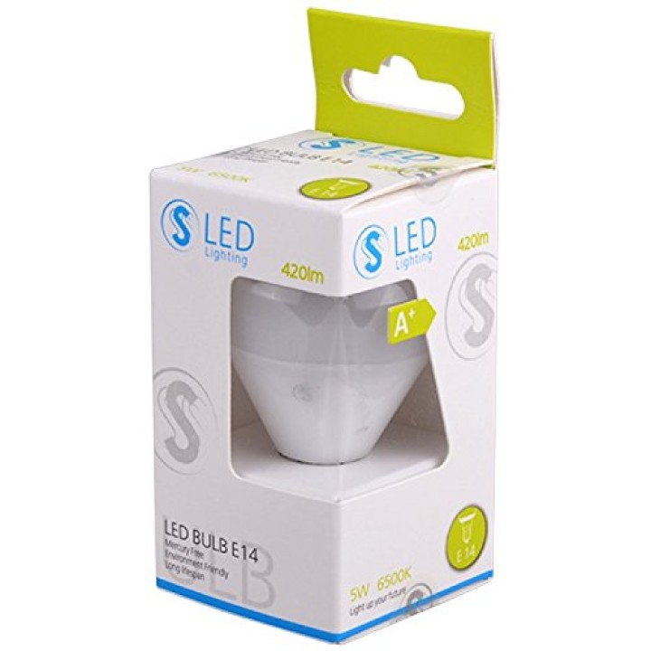 Ampoule e27 5w AC100 250v 6500 K lumière blanc froid E14 eclats antivols - 2