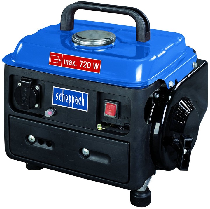 Groupe electrogene 220v 720w 650va sg950 Scheppach generateur electrique courant secours eclats antivols - 1
