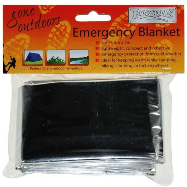 2 Couverture thermique Steroplast Kit de survie Camping Randonnée Premier Secour eclats antivols - 1