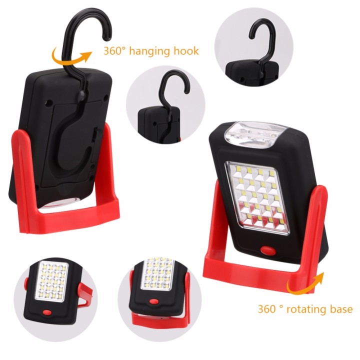 Torche 23 led magnetique eclairage lumiere eclats antivols - 1