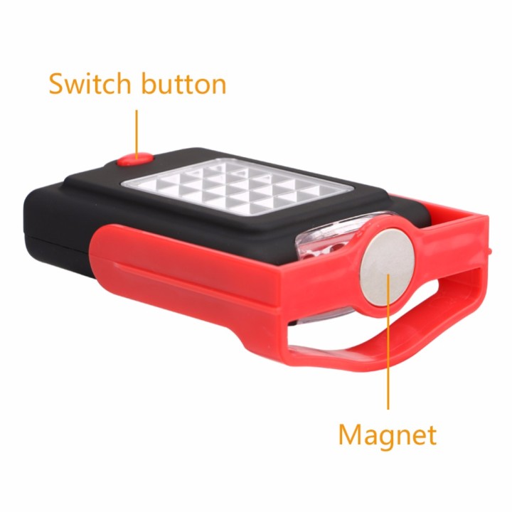 Torche 23 led magnetique eclairage lumiere eclats antivols - 1