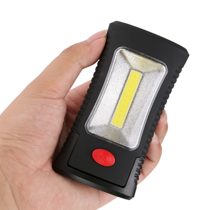 Lampe Torche magnetique 3w cob + 3 LED Baladeuse eclairage lumiere 2 en 1 eclats antivols - 8