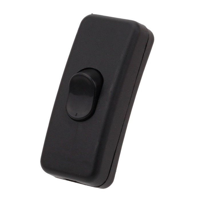 Interrupteur bipolaire noir 2.5a 2 fils 485391 cogex - 1