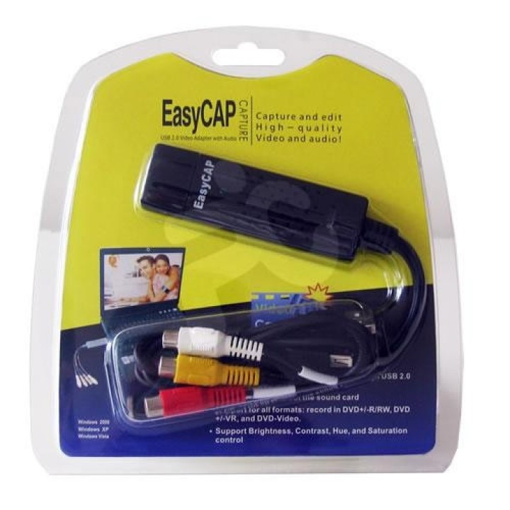 Capturador audio video usb 2.0 könig jr international - 8