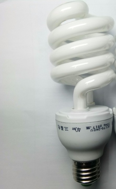 Ampoule spirale e27 40w 220v eclairage blanc lampe eclairage lumiere eclats antivols - 2