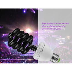 Led light bulb 220V 40W E27 Ultraviolet UV Spiral Energy Saving BlackLight led Lamp lampada led purple color lamparas AA eclats 