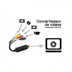 Elektronischer adapter editor konvertor audio video usb rca logiciel 2.0 konig cmp usbvg5 jr international - 4
