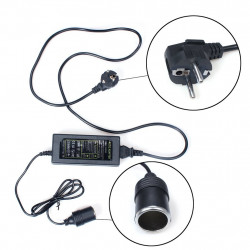 Car Power Adapter AC 110v-220v Per sigaretta di CC 12v 5a 60w accendisigari Inverter Adapter eclats antivols - 5