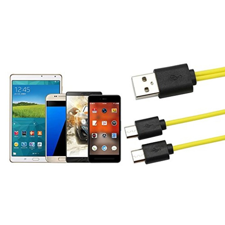 Znter Micro USB Ladekabel für 2 Akkus r6usb r14usb r20usb 6f22usb eclats antivols - 2