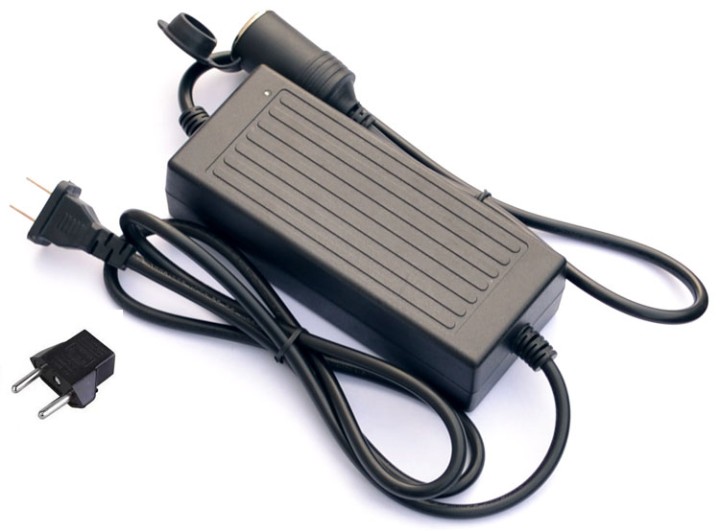 Alimentatore Presa accendisigari 110V 220V 12V 10A 120W Alimentazione eclats antivols - 2