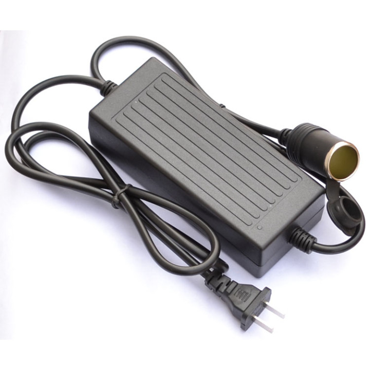 Fuente de alimentación del adaptador del zócalo del encendedor del cigarrillo 110V 220V 12V 10A 120W eclats antivols - 4