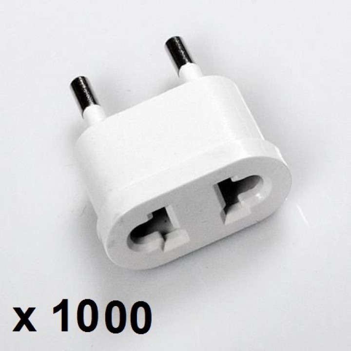 1000 Reise-adapter-stecker china japan kanada uns elektrischen sektor zu euro-stecker-wandler asia eclats antivols - 1