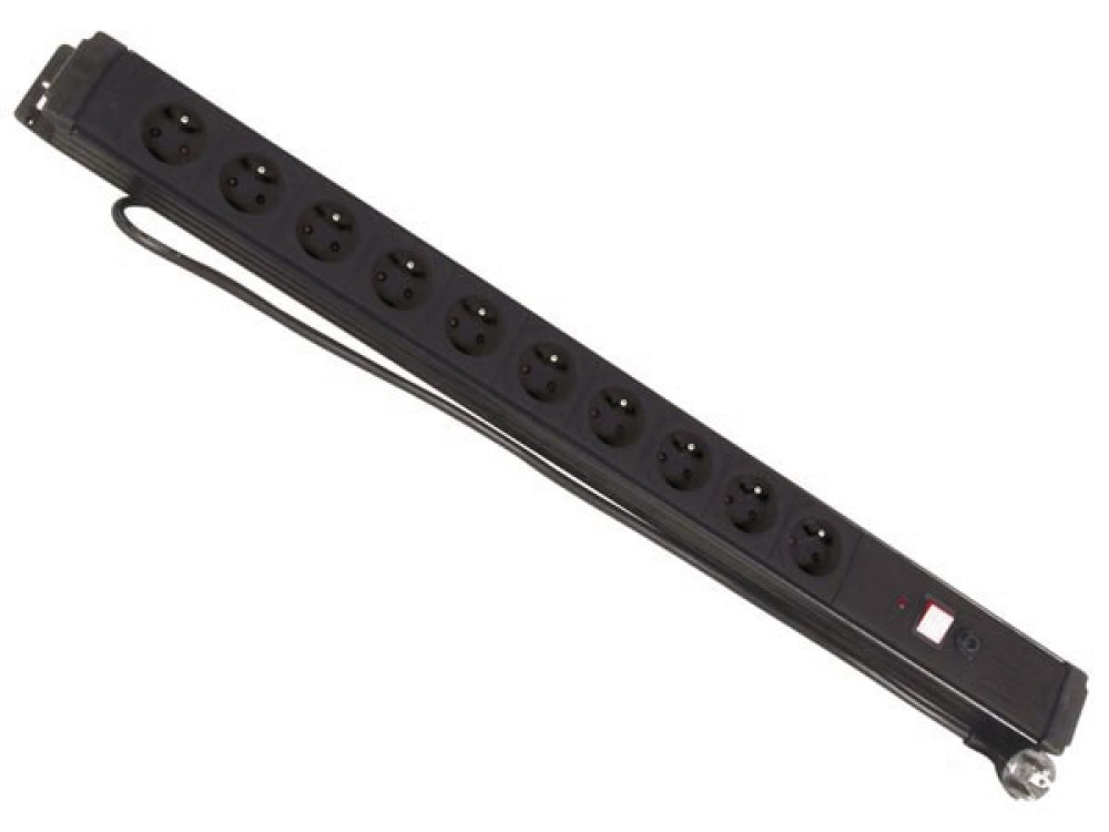 Surge electric power strip 220v land taken 10 french netbp10ssf velleman - 1