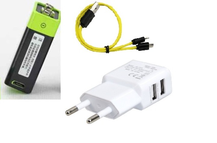 1 PZ ZNTER S19 9V 400mAh USB ricaricabile 9V Lipo batteria per RC Camera Accessori Drone eclats antivols - 1